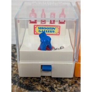 VTG Tomy Pocket Handheld Game Lot Basketball ,Pac-Man, Shooting Gallery